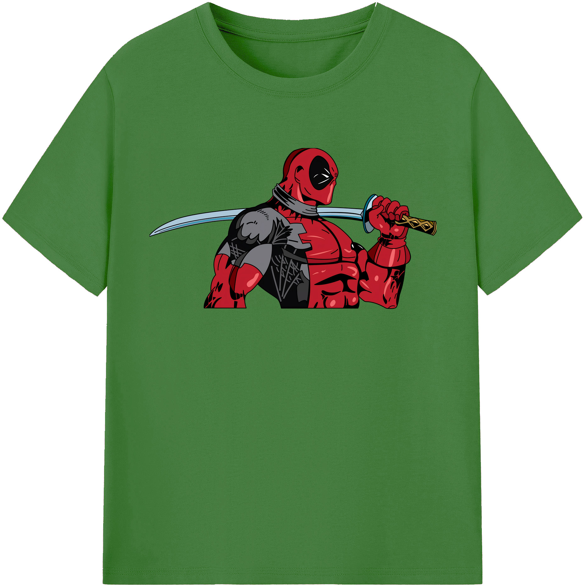 （画像用） Deadpool デッドプール レディースカジュアルプリントTシャツ（綿100％）